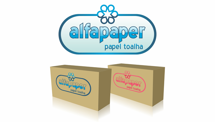 ALFAPAPER papel toalha interfolhada e descartável